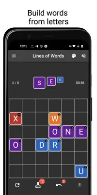 Lines of Words android App screenshot 0